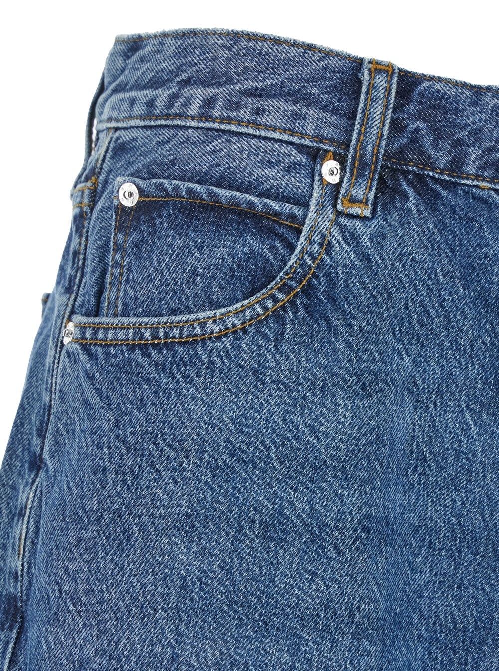 FRAME BELT LOOP DENIM SHORTS