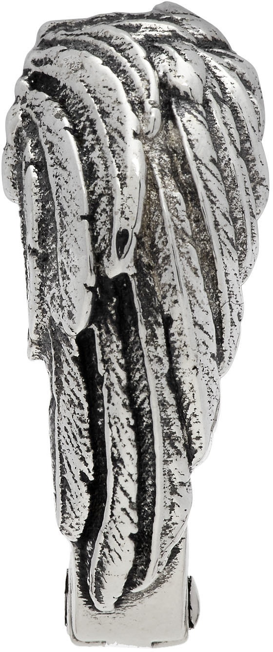 Emanuele Bicocchi Round Collar Earrings In Gray