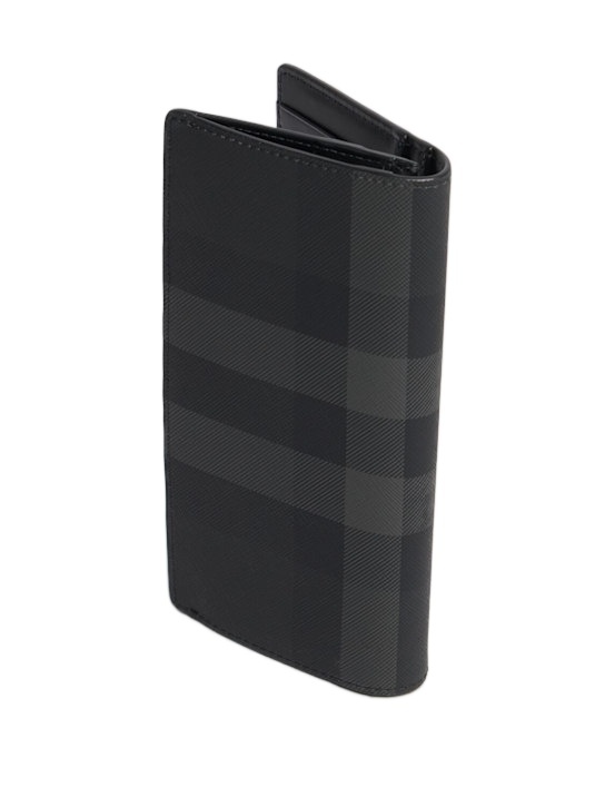Burberry Check Pattern Rectangular Shape Foldable Wallet