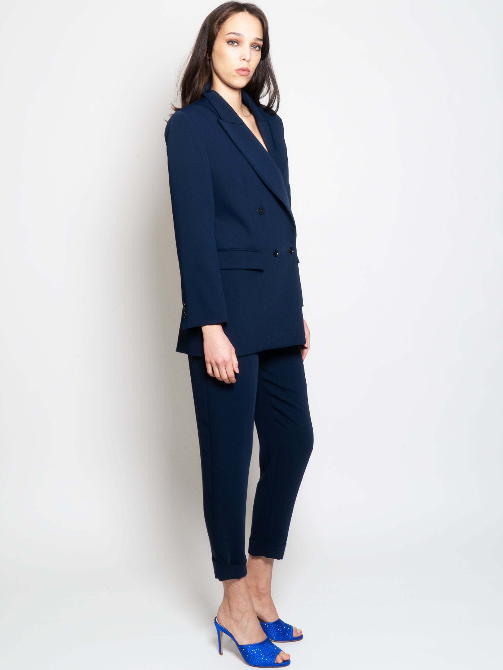 Shop P.a.r.o.s.h Double-breasted Blazer