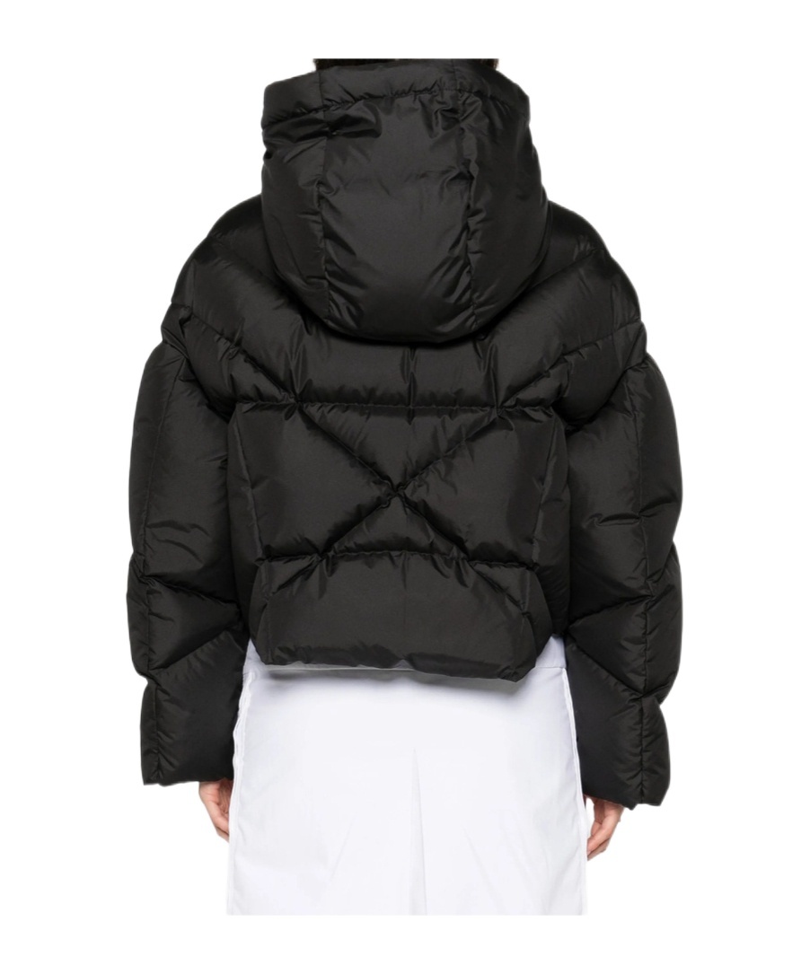 Khrisjoy Hooded Cotton Jacket In Black