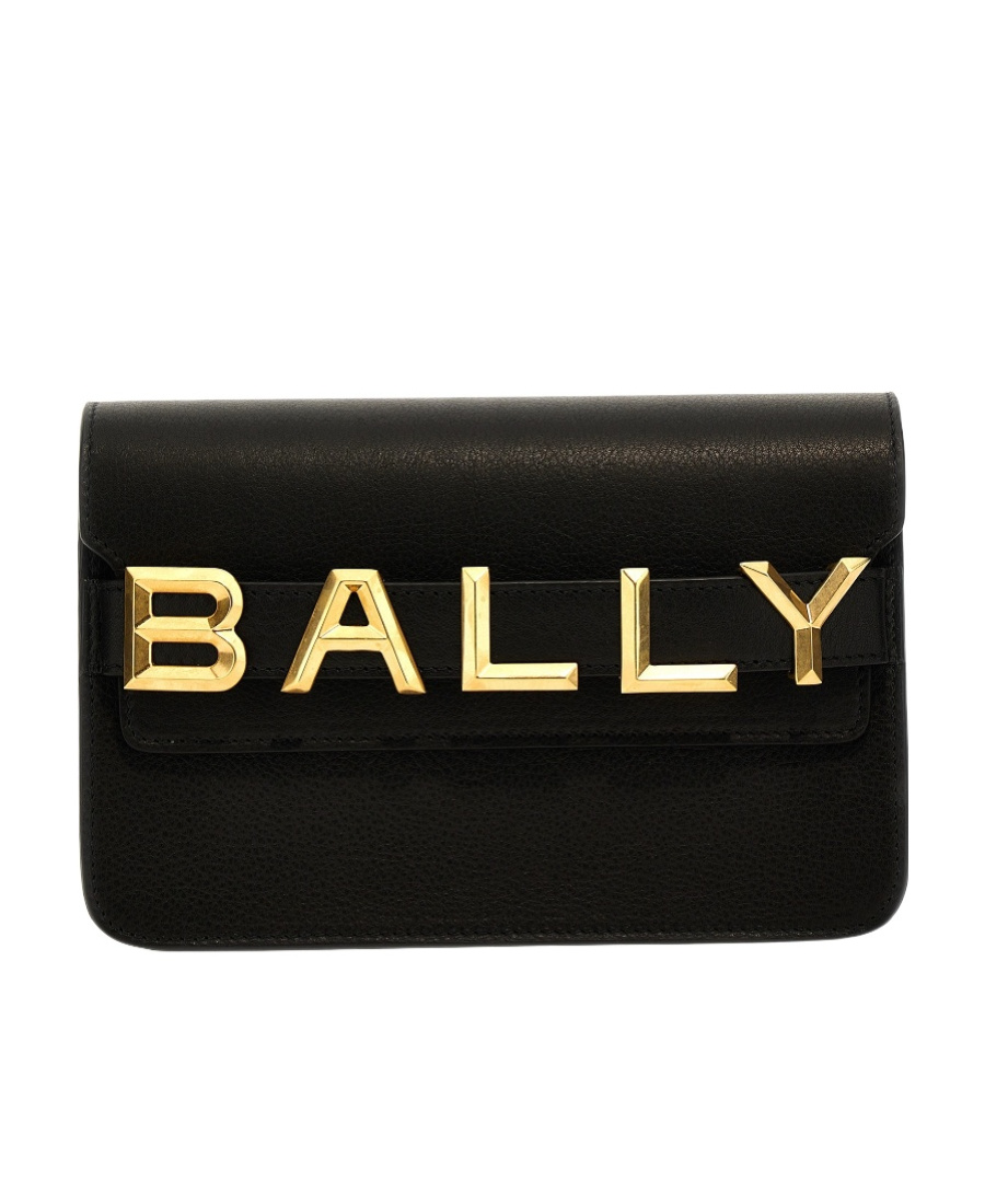 Bally Flip Shoulder Bag In Black