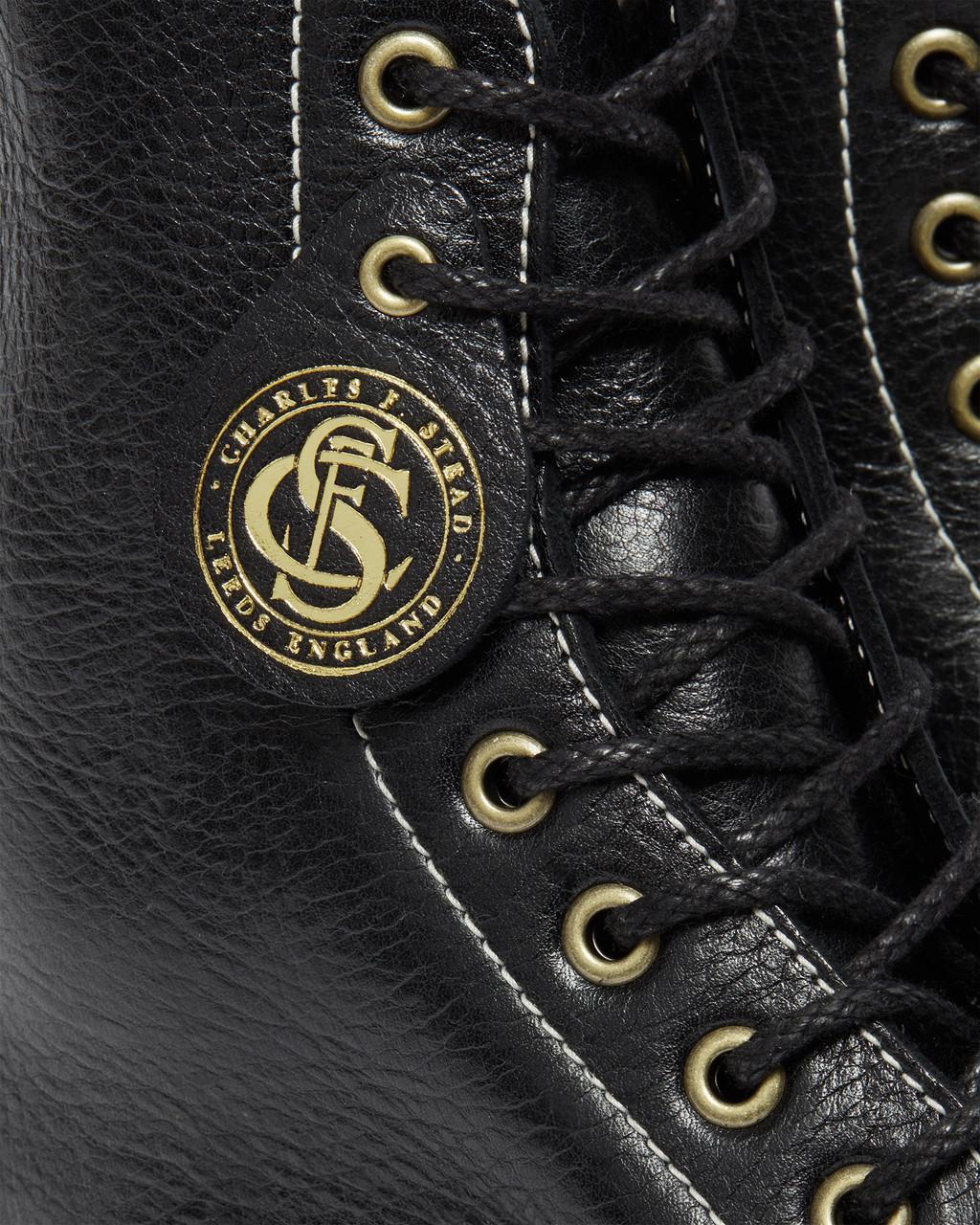 Dr. Martens' 1460 Kudo Ankle Boots In Black