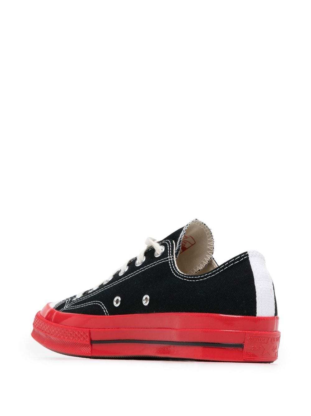 Comme Des Garçons Chuck 70 Low-top Sneakers In Red