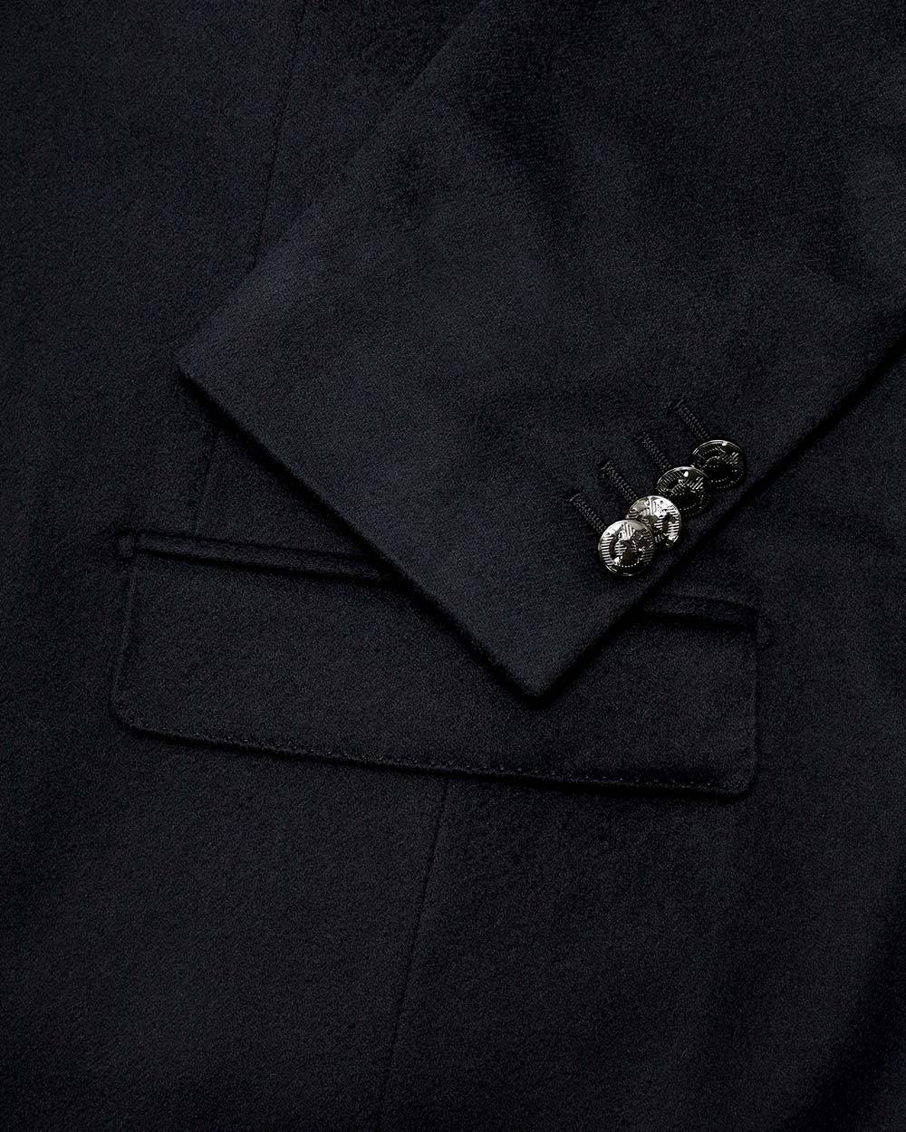 Ferragamo Lapel Suit Jacket In Black