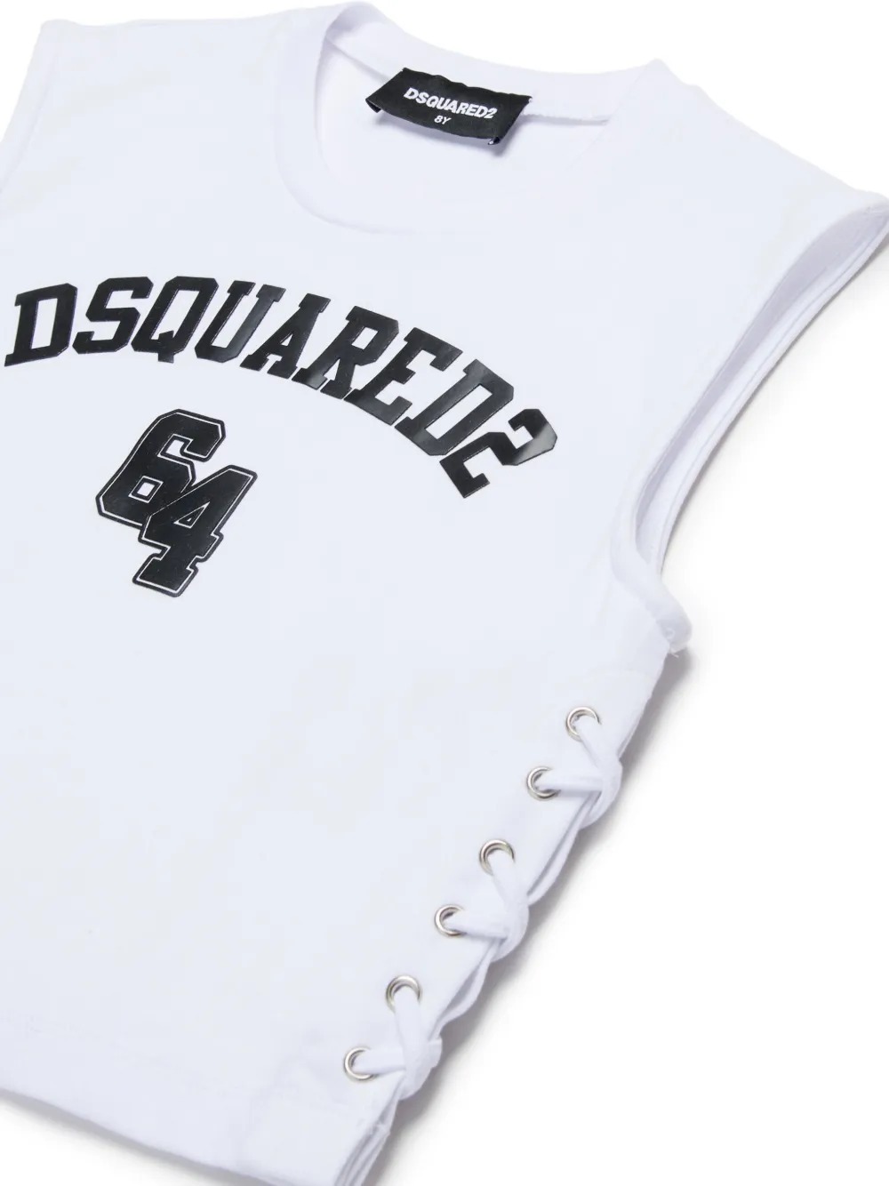 Dsquared2 Logo-print Tank Top In White