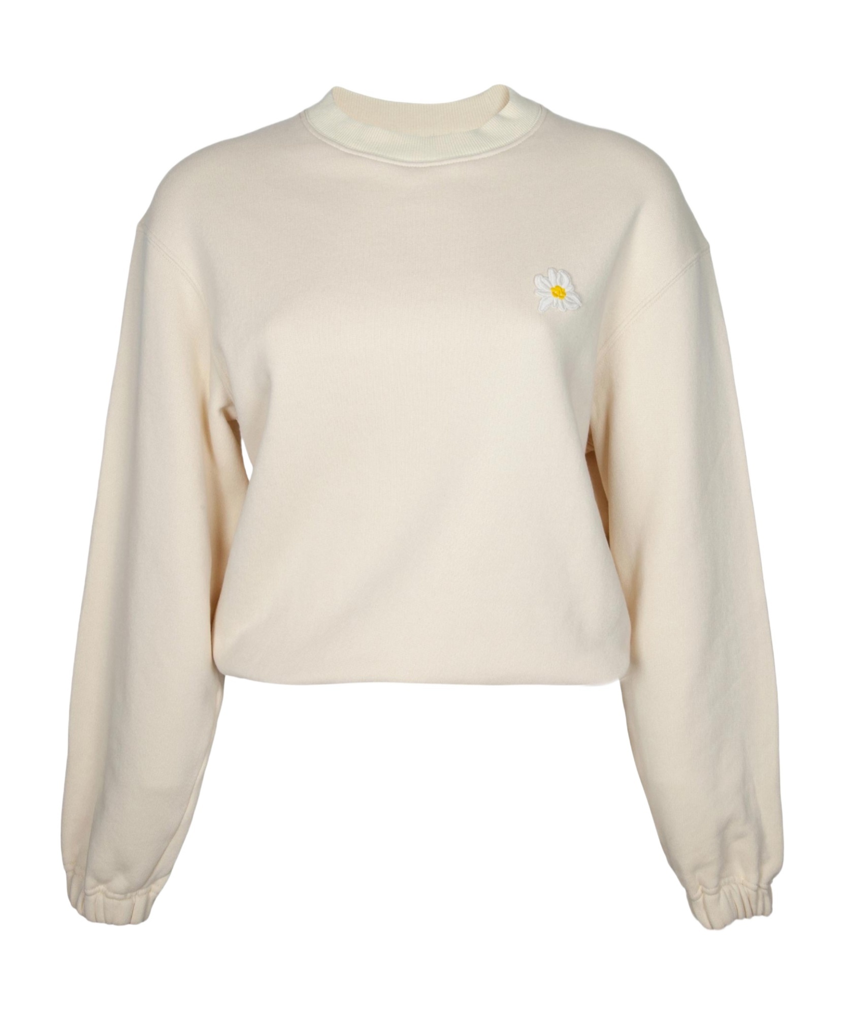 Autry Long Sleeve Sweatshirt In White