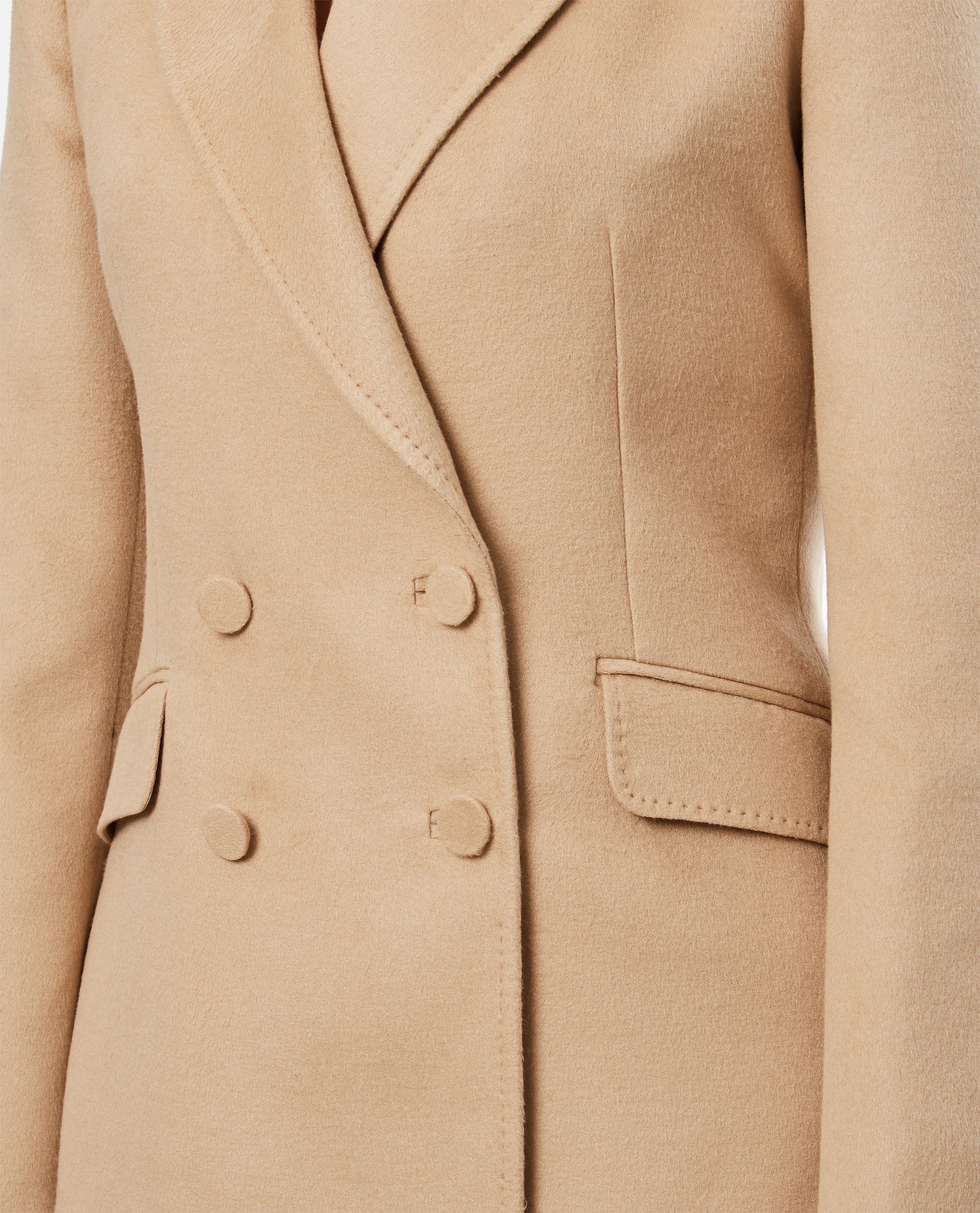 Gabriela Hearst Long Sleeved Suit Jacket In Nude