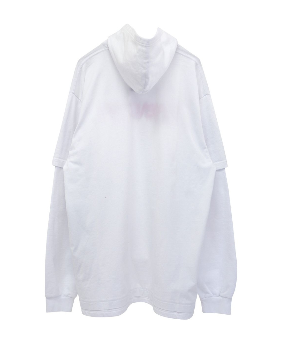 Balenciaga Slime Hoodie In White