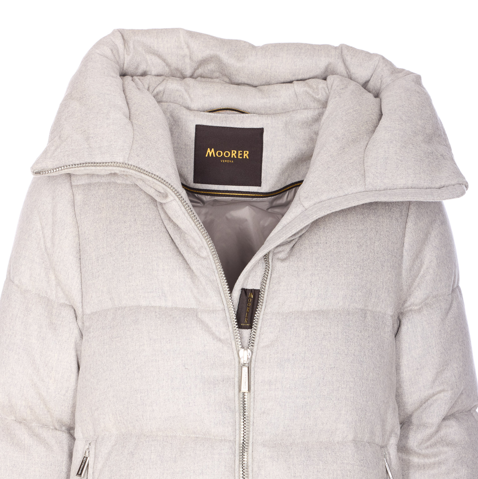 Moorer Carinzia Padded Down Jacket In Neutral