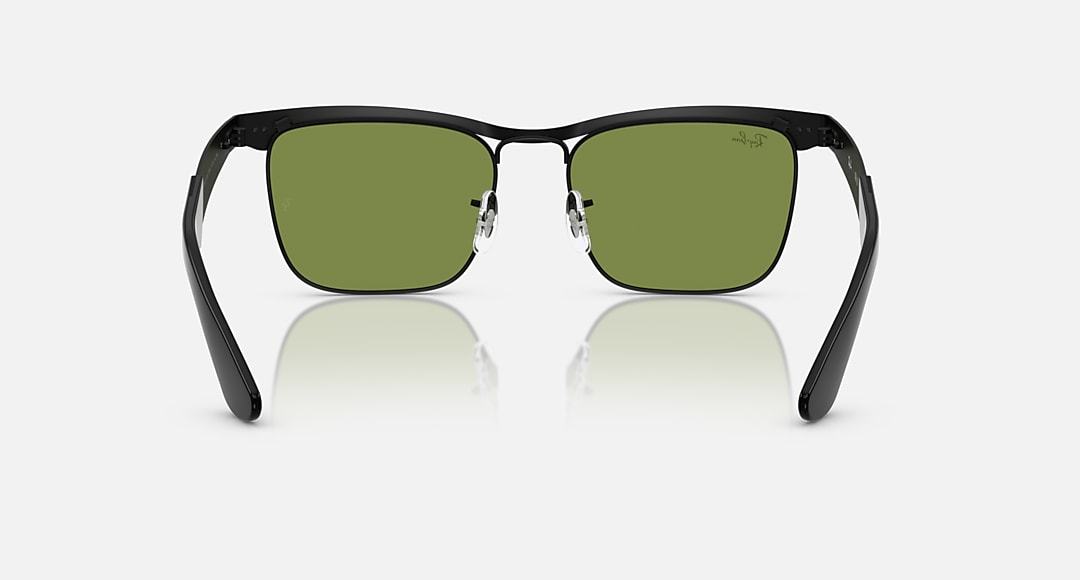 Ray Ban Square Sunglasses In Green