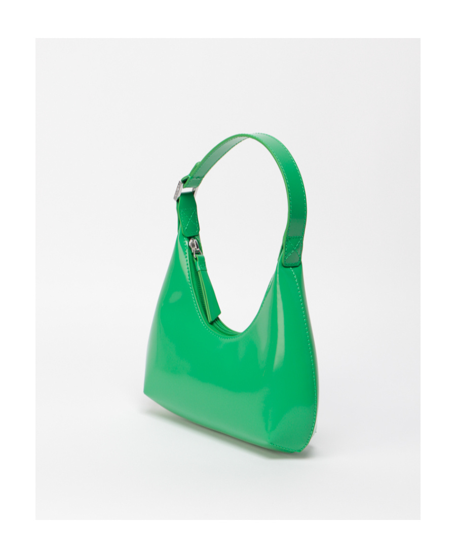 By Far Women's Mini Amber Shoulder Bag In Green