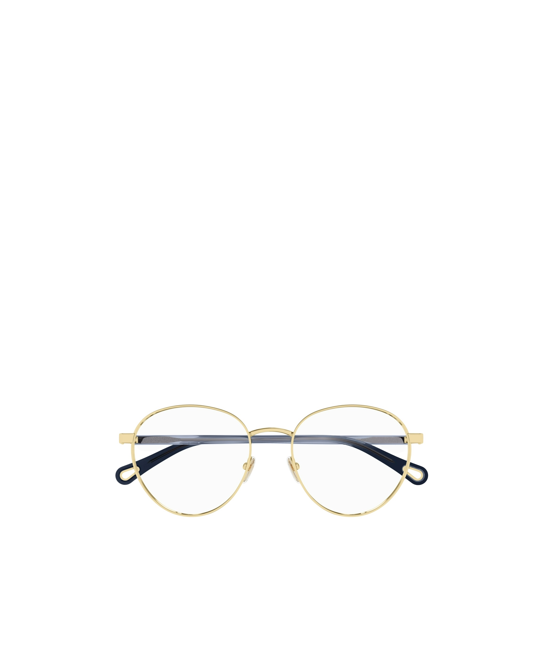 Chloé Round-frame Glasses In Nude