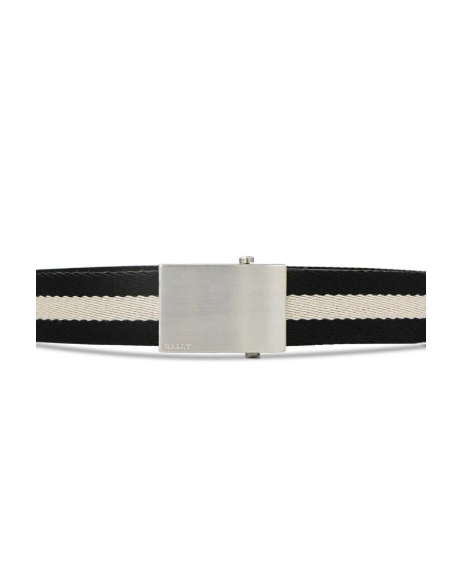 Bally Logo Belt In Black