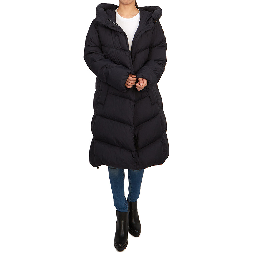 Shop Parajumpers Long-sleeved Down Jacket In Black