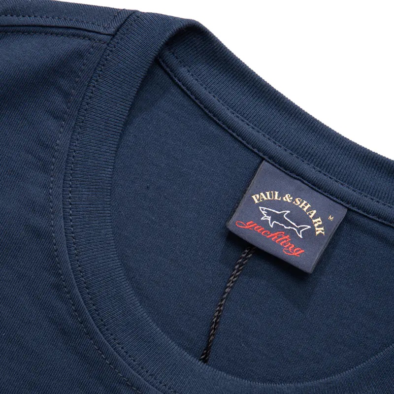 PAUL & SHARK LOGO DETAILS T-SHIRT