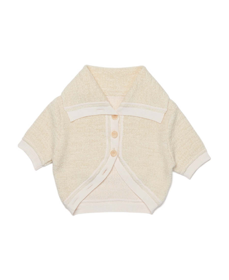 Jacquemus Cropped Knitted Top
