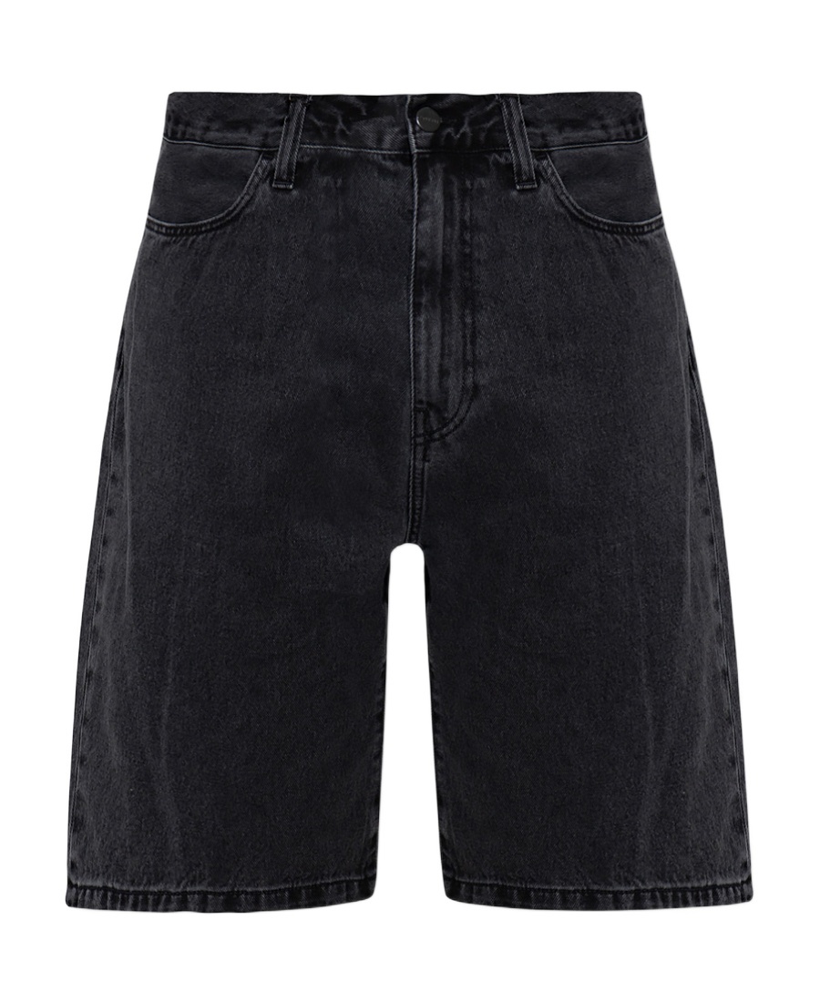 Carhartt Landon Denim Shorts In Black