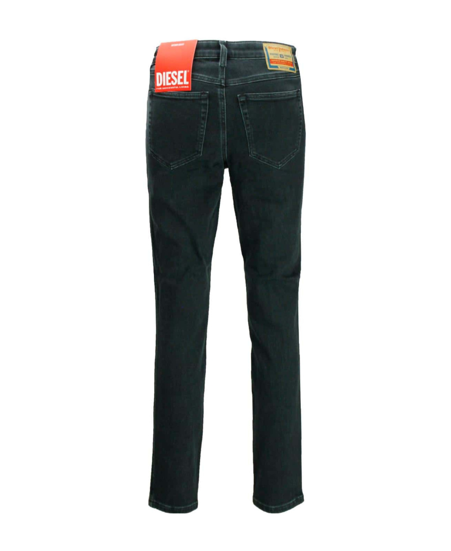 Diesel 2015 Babhila 09b68 Skinny Jeans - Women's - Cotton/polyester/spandex/elastane In Black