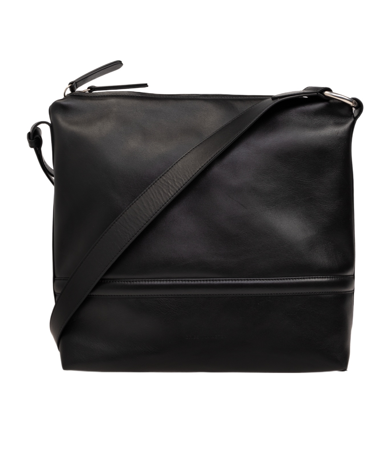 Dries Van Noten Zipper Shoulder Bag In Black