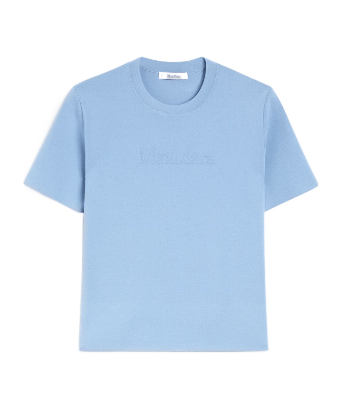 Max Mara Viscose Crêpe Yarn Jumper In Blue