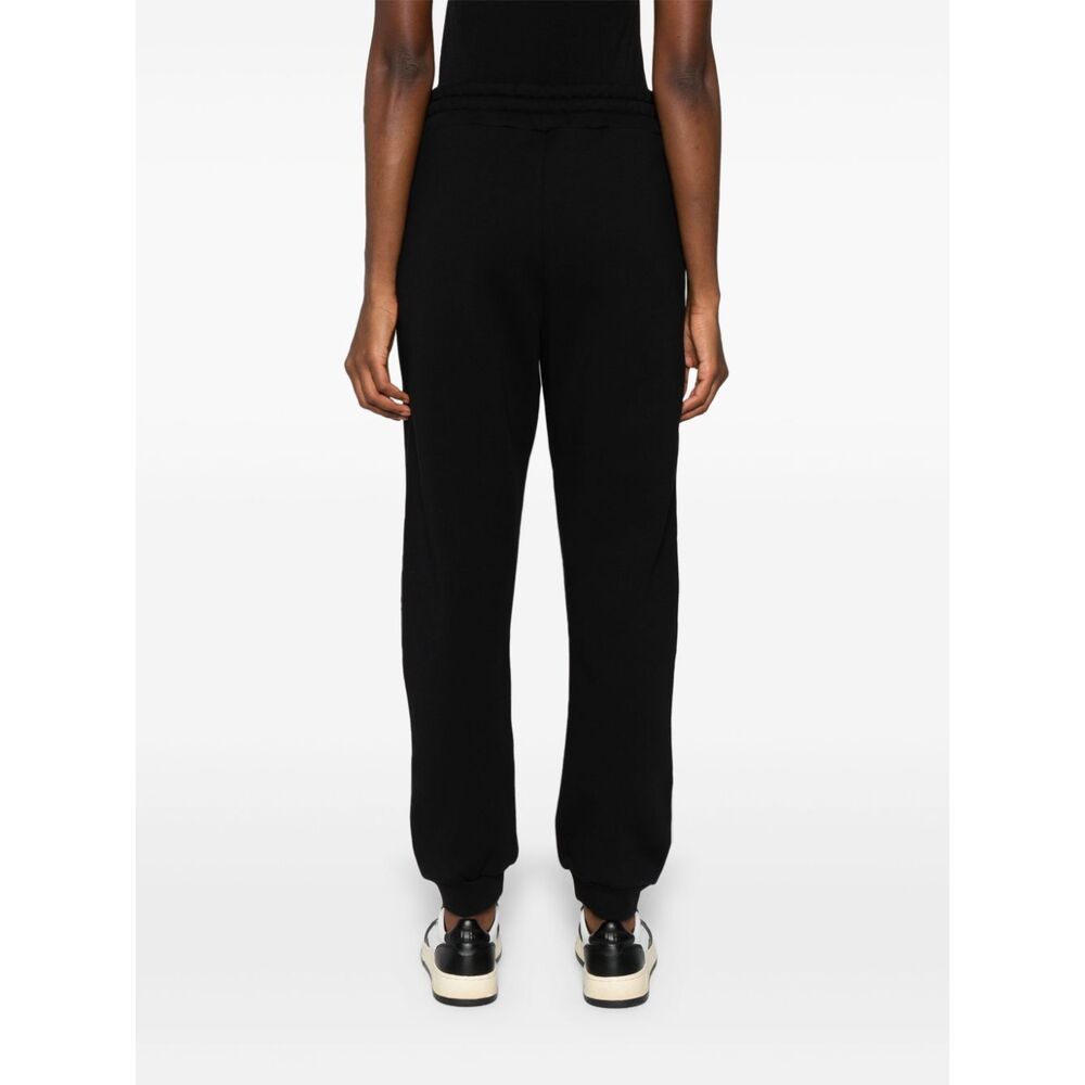 Pinko Mid-rise Track Trousers In Black