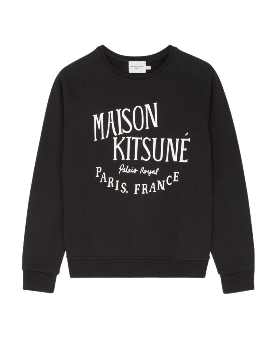 MAISON KITSUNÉ PALAIS ROYAL VINTAGE COTTON SWEATSHIRT