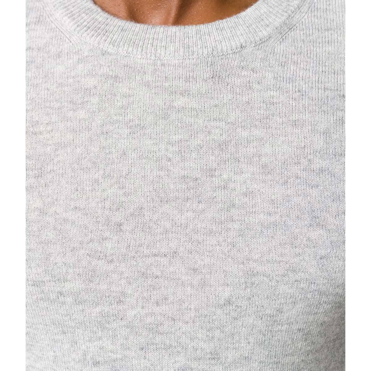 Brunello Cucinelli Crew-neck Cashmere Pullover In White