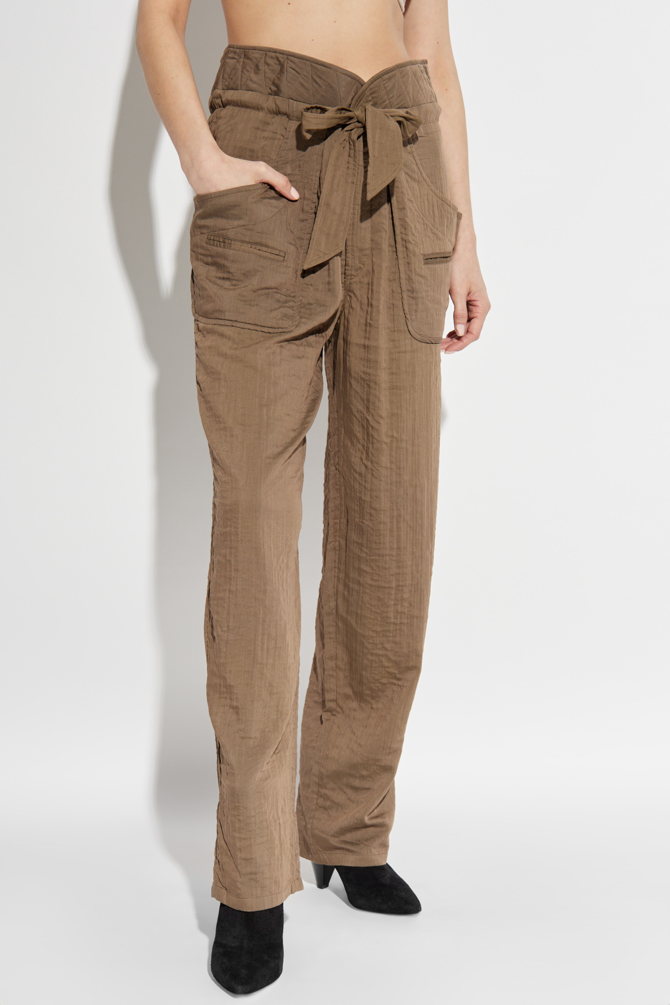 Isabel Marant Étoile Serida Pants In Brown