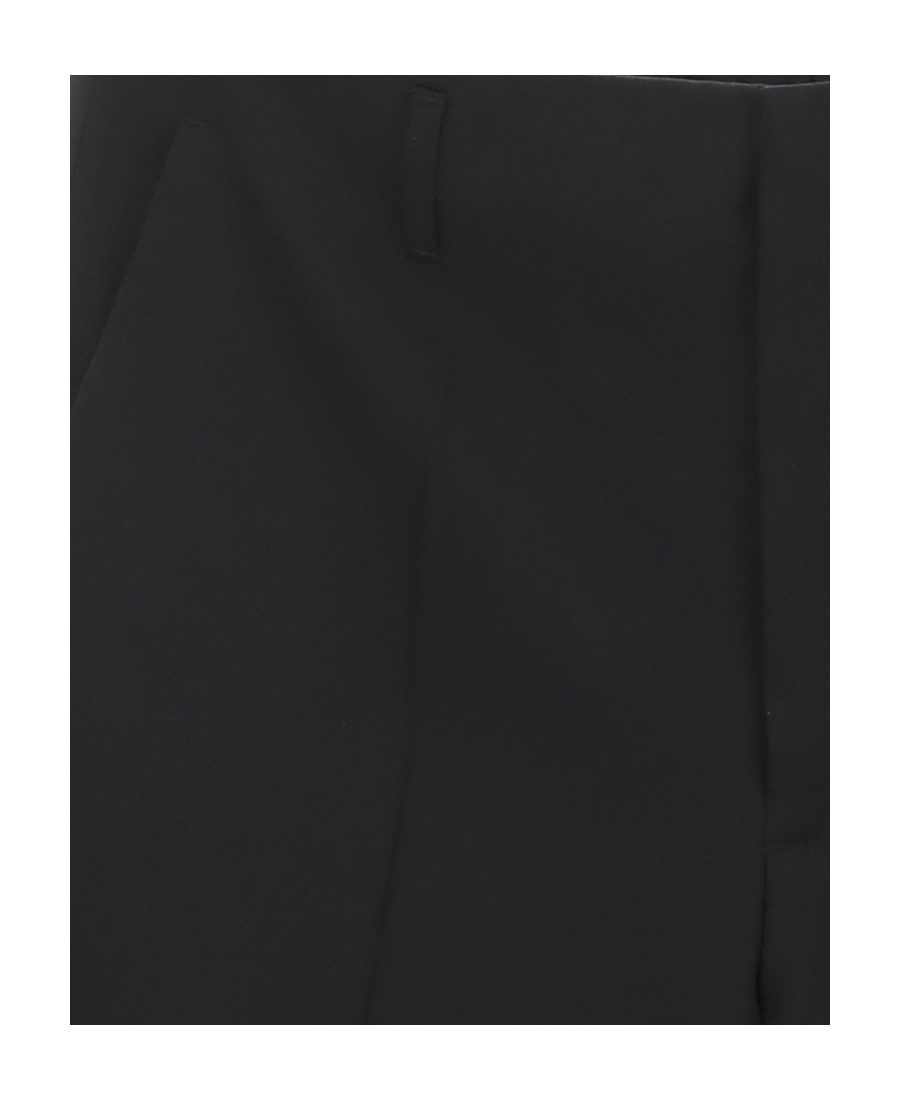 Dries Van Noten Tailored Cropped Trousers Length In Black
