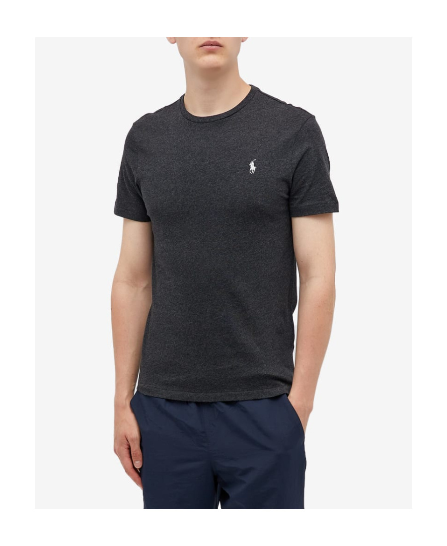 Polo Ralph Lauren Polo Pony-embroidered Cotton T-shirt In Black