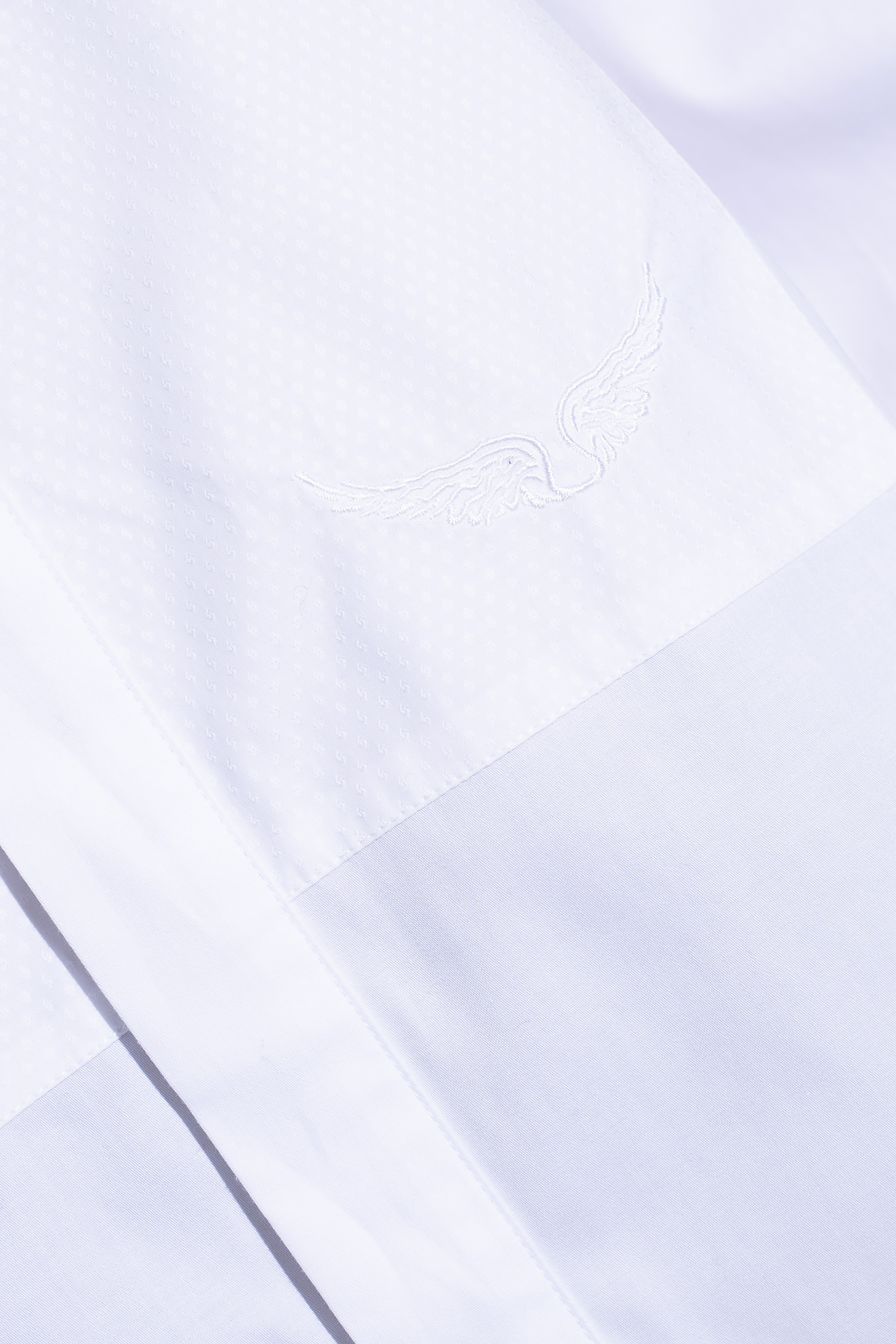 Zadig & Voltaire Organic Cotton Shirt In White