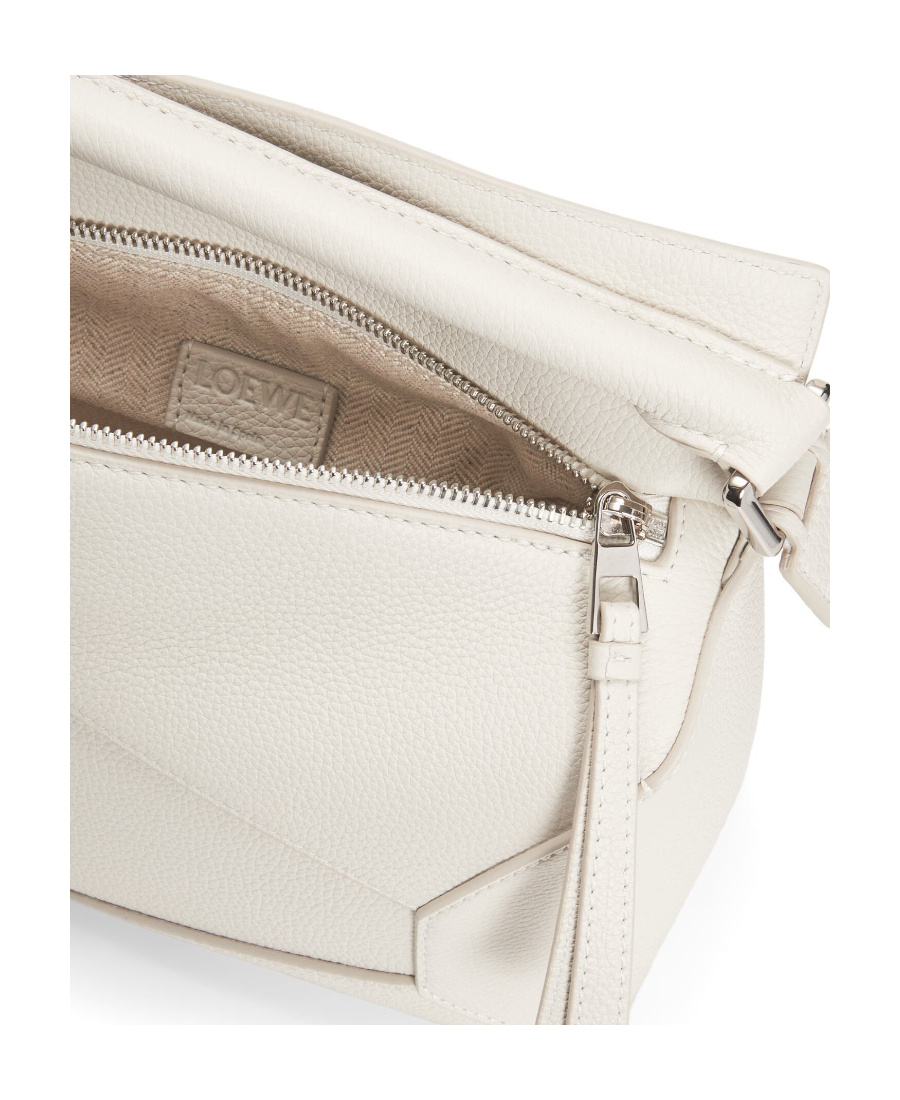 Loewe Puzzle Edge Monochrome Bag In White