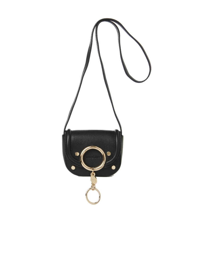 SEE BY CHLOÉ MARA LEATHER SHOULDER BAG 