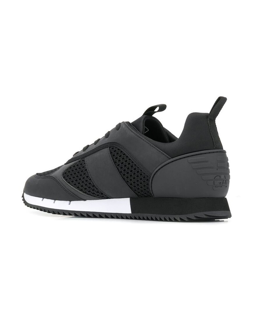 Ea7 Polyamide Men's Sneaker In Black