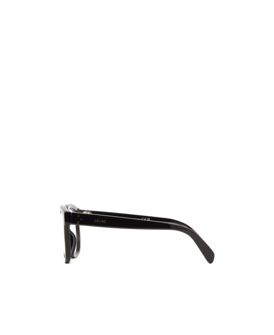 Celine Logo Flat Mirror In Black