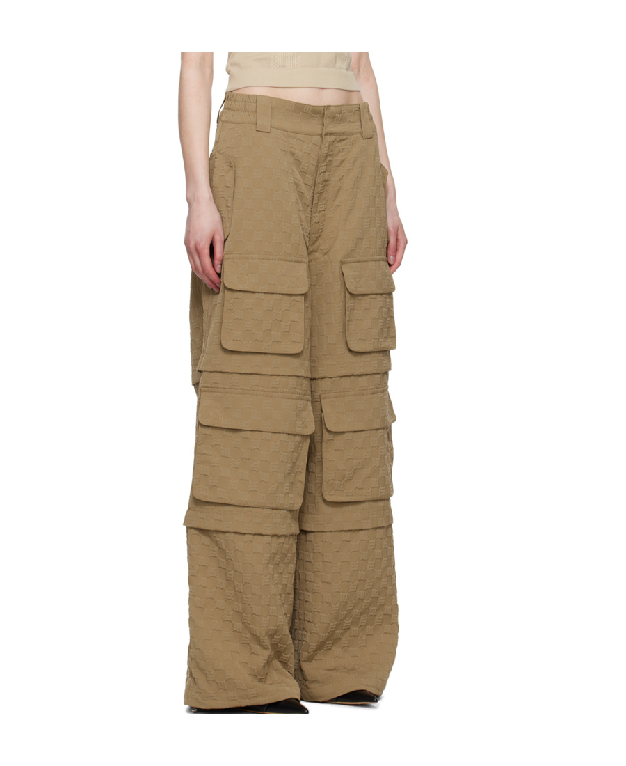 Misbhv Ssense Exclusive Khaki Jordan Barrett Edition Trousers In Brown
