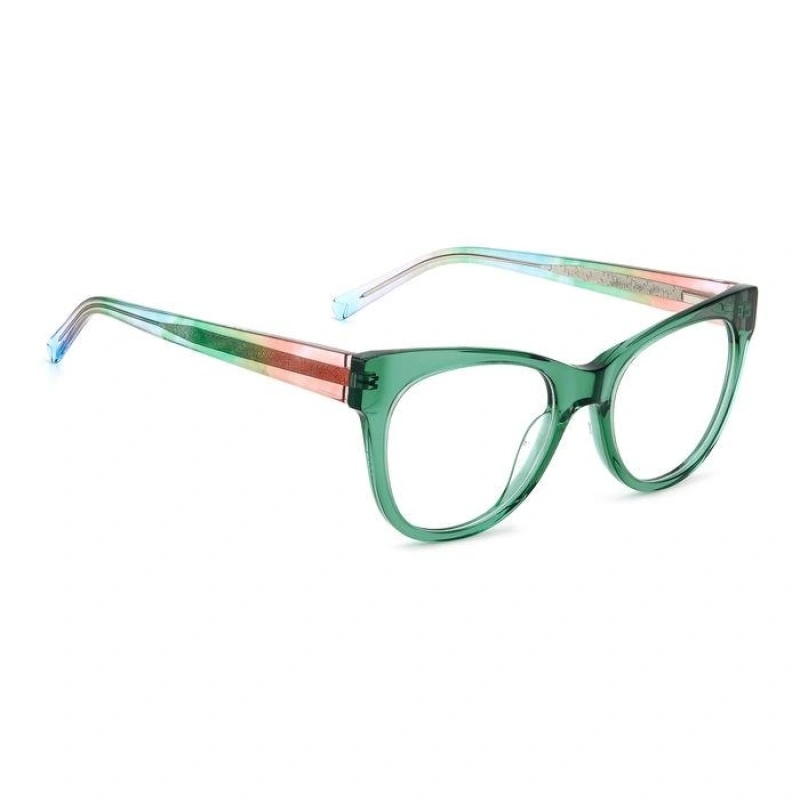 Missoni Cat's Eye Profile Flat Mirror In Green