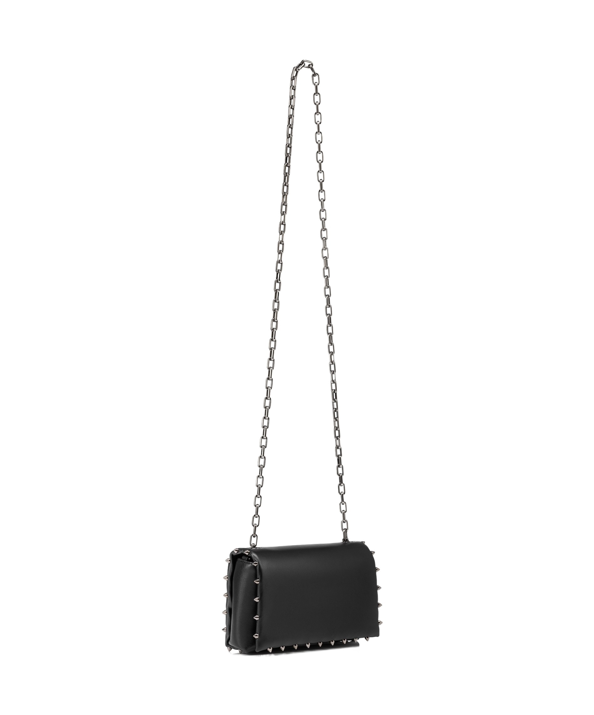 Christian Louboutin Chain Shoulder Bag In Black
