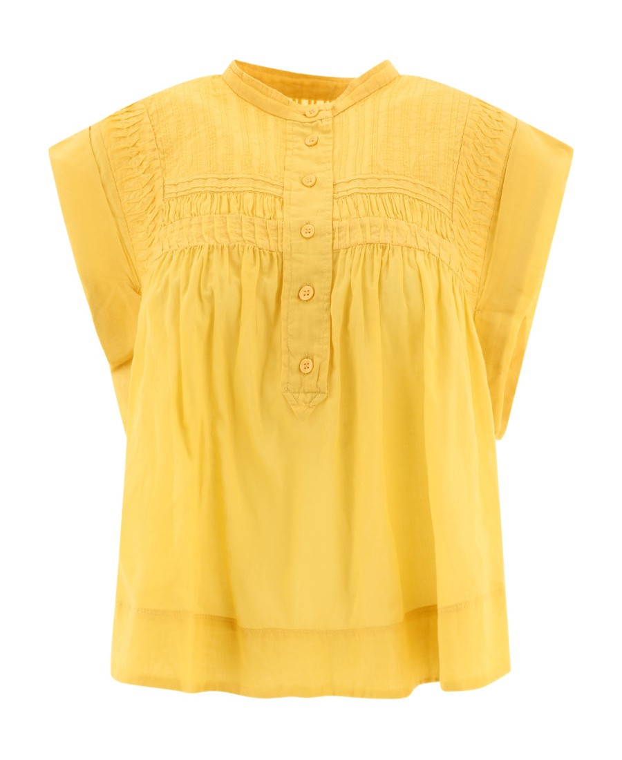 Isabel Marant Étoile Leaza Top In Yellow
