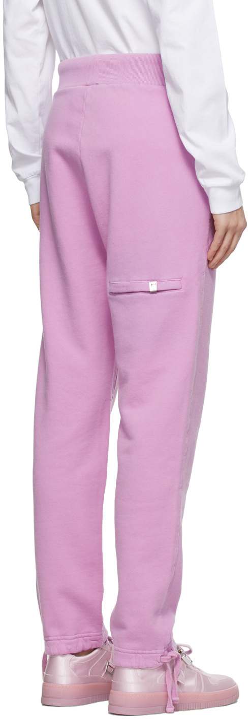 Shop Alyx Logo Sweatpants In Pink