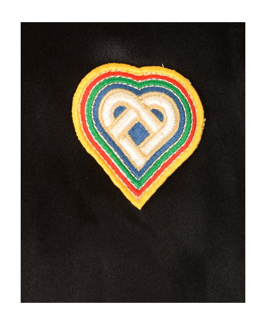 Shop Casablanca Souvenir Logo-patch Bomber Jacket In Black
