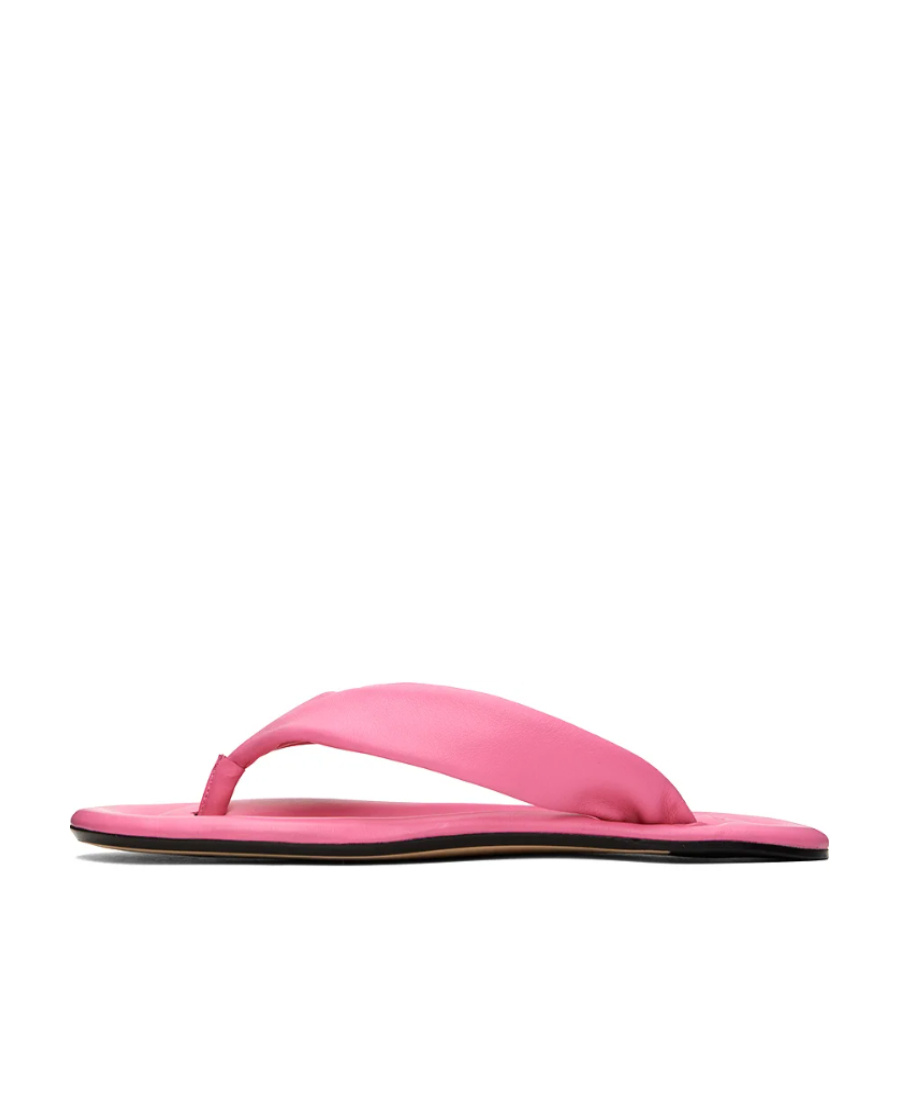 Shop By Far Dasha Flip Flops In Pink