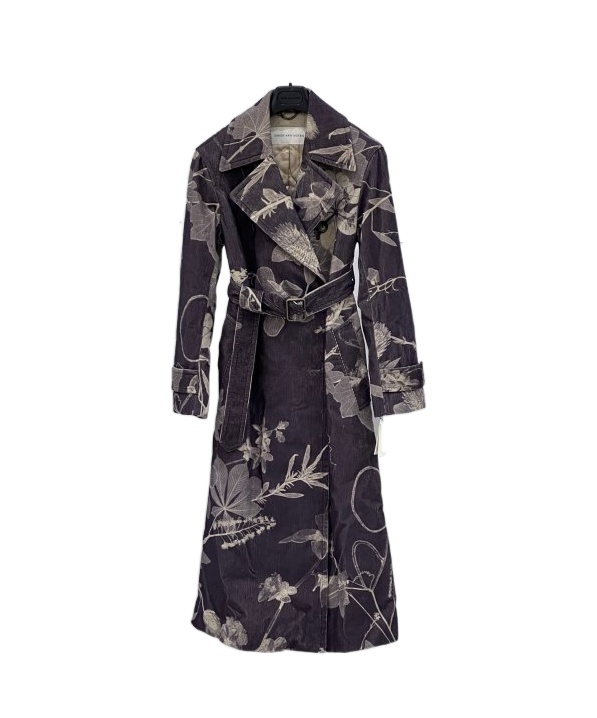 Dries Van Noten Long-sleeved Cotton Suit In Black