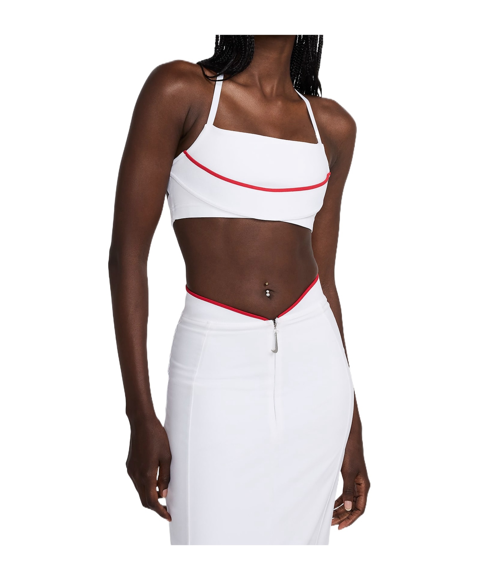 Jacquemus X Nike Sports Bra In White