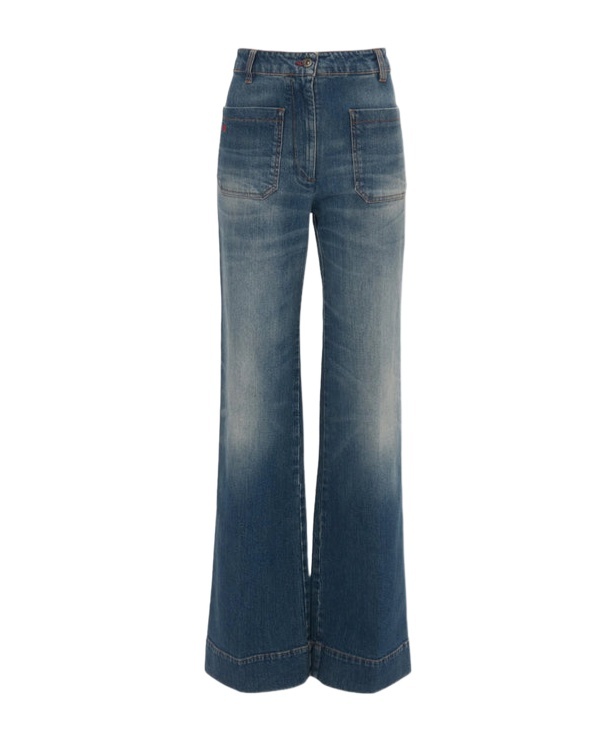 Victoria Beckham Long In Blue