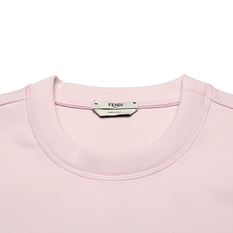 Fendi Devil's Eye Leisure Sweater In Pink