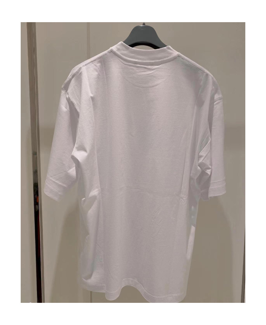 Marni White Cotton T-shirt With Logo Print In White