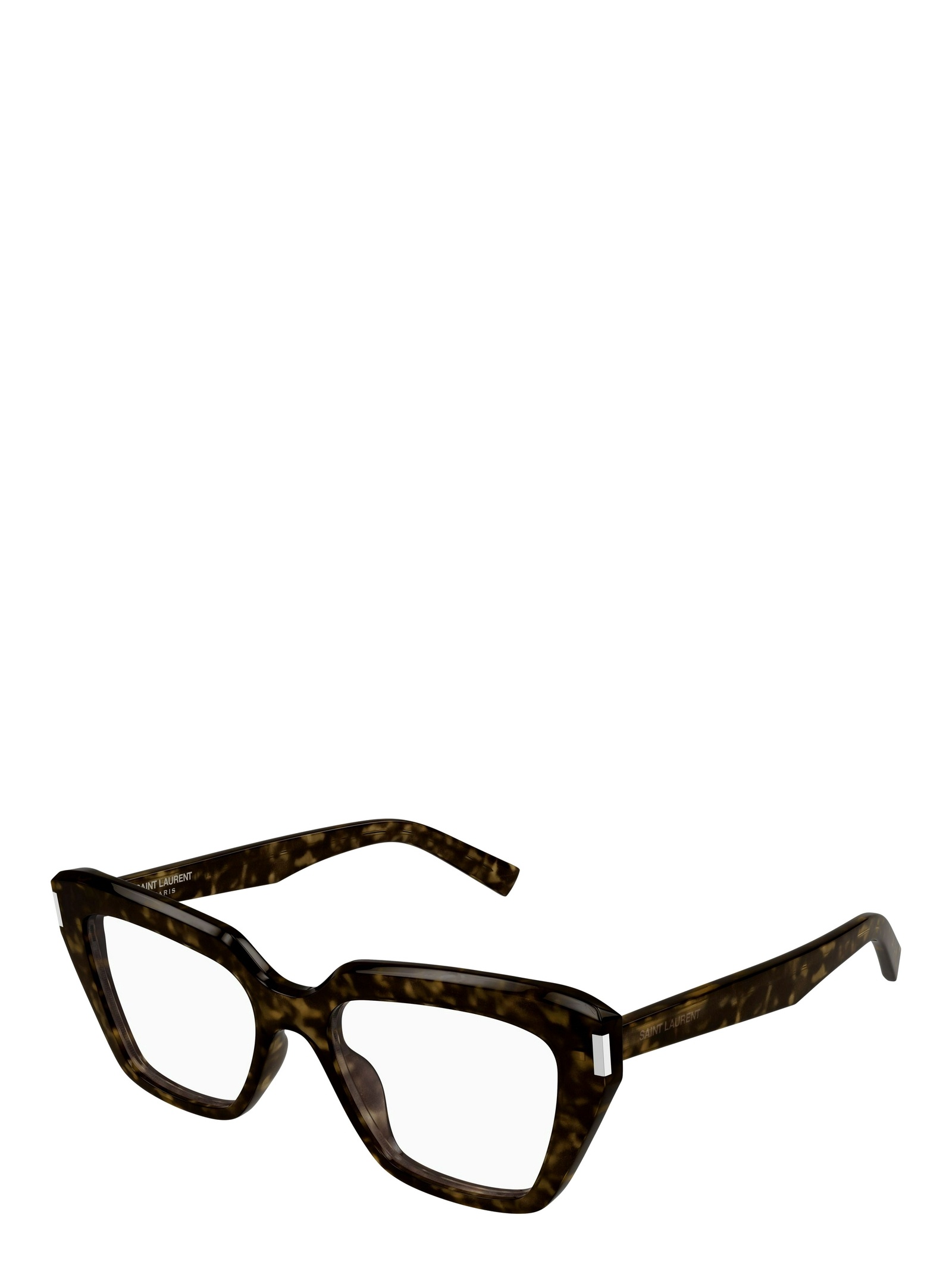 Saint Laurent Full-frame Plain Mirror In Brown