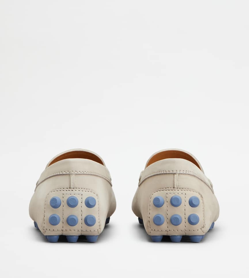 Tod's Women Rubberized Moccasin In Neutral